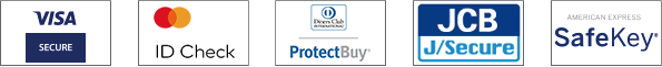 VISA, Master, Diners Club, JCB, AMERICAN EXPRESS3Dセキュア2.0